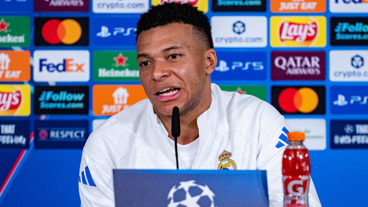 Kylian Mbappé was in an outspoken mood ahead of Real Madrid’s Champions League return. Kylian Mbappé was in an outspoken mood ahead of Real Madrid’s Champions League return.