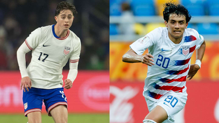 Brian Gutiérrez (left) and Richard Ledezma both represented the USMNT during their youth career. 