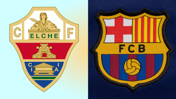 Barcelona travel to Elche for the first time in almost three years. Barcelona travel to Elche for the first time in almost three years.