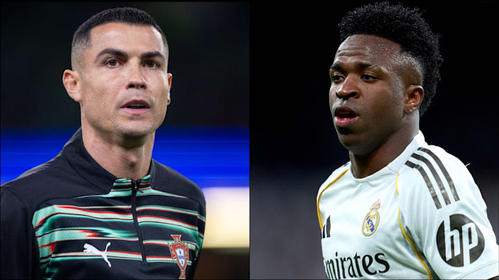 Cristiano Ronaldo (left) and Vinicius Junior (right) headline the gossip. Cristiano Ronaldo (left) and Vinicius Junior (right) headline the gossip.