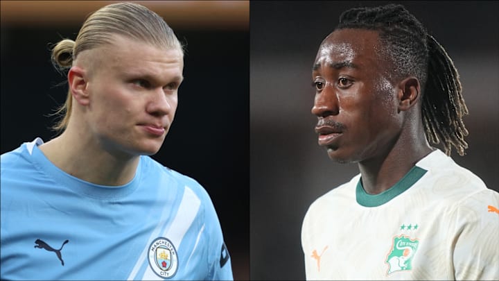 Erling Haaland (left) and Yan Diomande (right) headline the gossip.