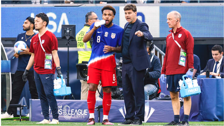 Weston McKennie (left) is showing Mauricio Pochettino his full repertoire. Weston McKennie (left) is showing Mauricio Pochettino his full repertoire.