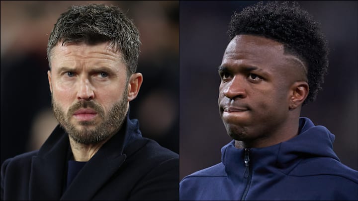 Michael Carrick’s Man Utd and Vinicius Junior (right) headline today’s gossip.