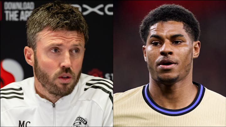 Michael Carrick’s Man Utd and Marcus Rashford (right) headline today’s gossip.