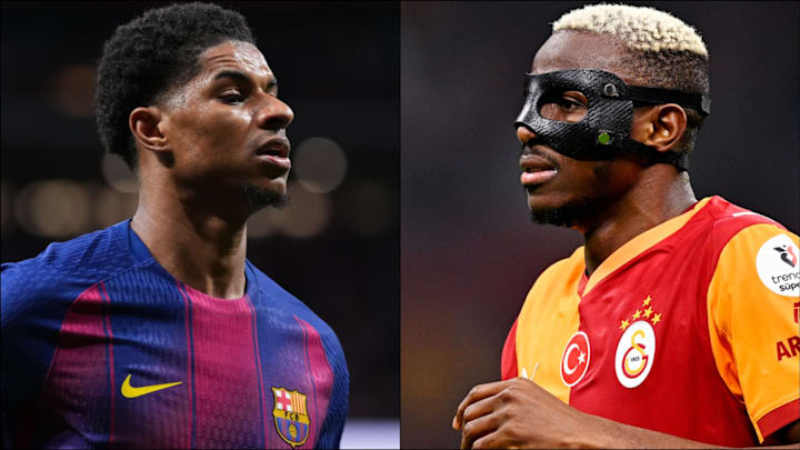 Marcus Rashford (left) and Victor Osimhen (right) headline the gossip. Marcus Rashford (left) and Victor Osimhen (right) headline the gossip.