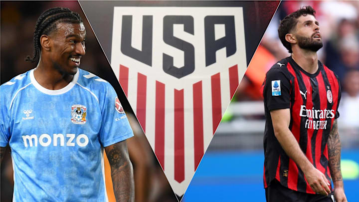 Haji Wright (left) helped Coventry to the Premier League while Cristian Pulisic’s (right) struggles with AC Milan wore on.