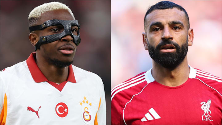 Victor Osimhen (left) and Mohamed Salah (right) headline the gossip.