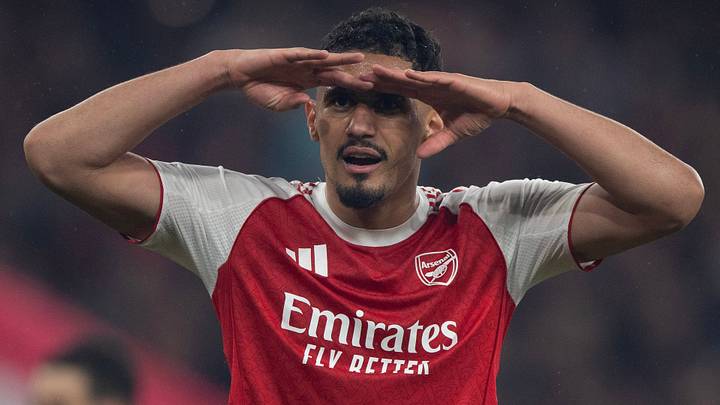 William Saliba pushed through the pain barrier to play for Arsenal in the Champions League final.