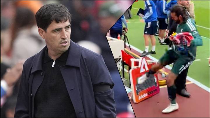 Andoni Iraola (left) and Alisson both expressed frustrations with the officials. Andoni Iraola (left) and Alisson both expressed frustrations with the officials.