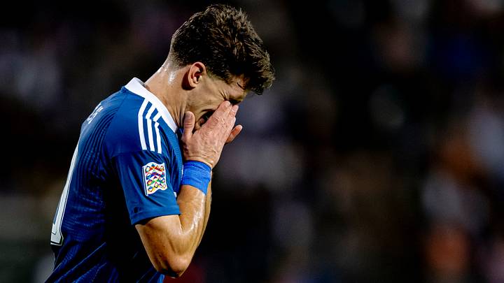 Christos Tzolis took issue with being taken off.