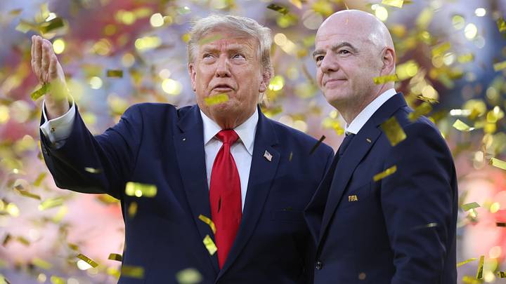 The 2026 World Cup will always have a tinge of the Presidents Donald Trump and Gianni Infantino about it. The 2026 World Cup will always have a tinge of the Presidents Donald Trump and Gianni Infantino about it.