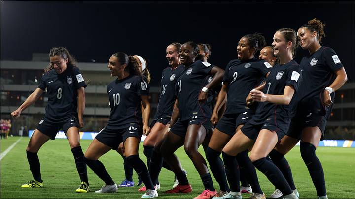The U.S. women dominated Samoa to open their World Cup journey. The U.S. women dominated Samoa to open their World Cup journey.