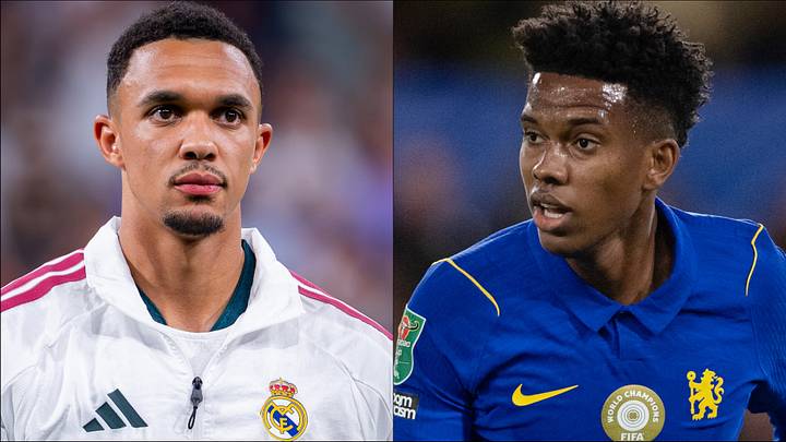 Trent Alexander-Arnold (left) and Estêvão (right) headline the gossip.