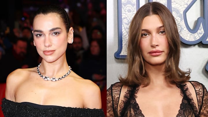 Dua Lipa and Hailey Bieber