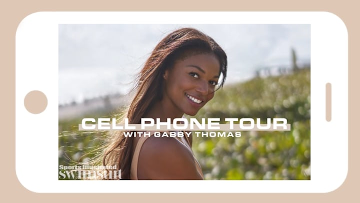 Gabby Thomas Cell Phone Tour Gabby Thomas Cell Phone Tour