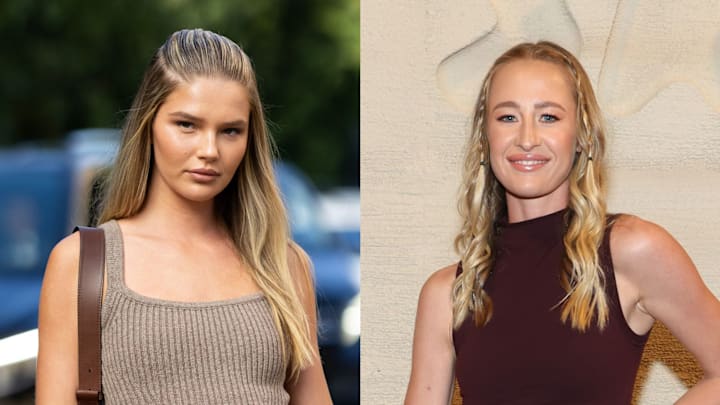 Ellie Thumann and Nelly Korda