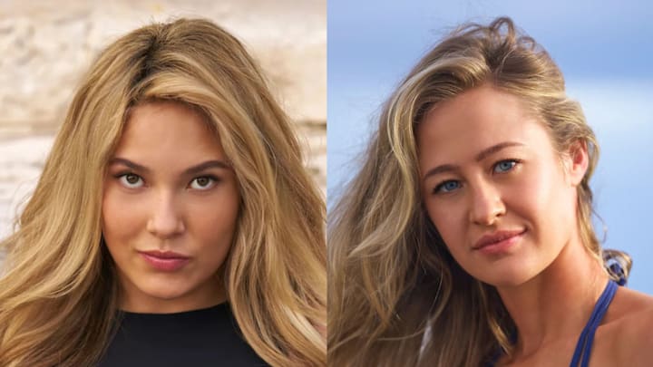 Eileen Gu and Nelly Korda were photographed by Ben Horton at The Boca Raton. Eileen Gu and Nelly Korda were photographed by Ben Horton at The Boca Raton.