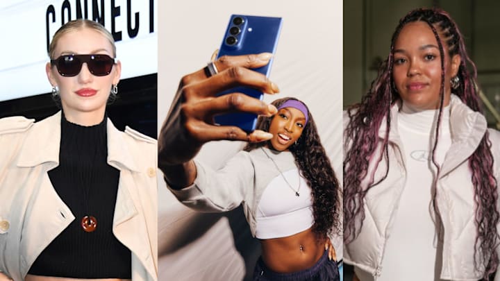 Cameron Brink, Flau'jae Johnson and Napheesa Collier