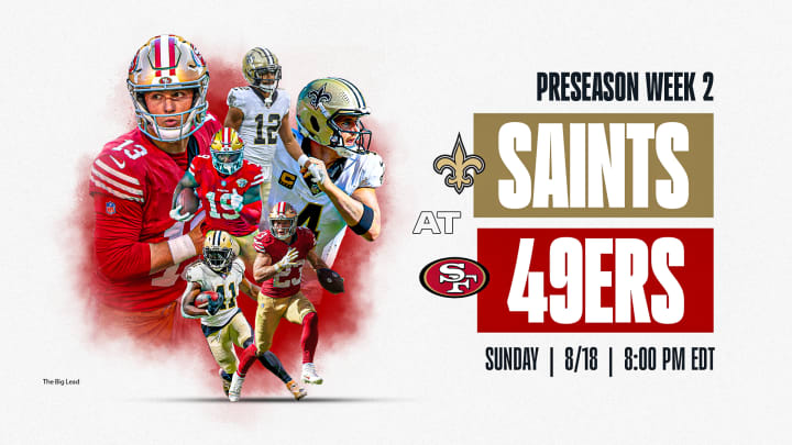 Saints vs 49ers Preseason Week 2