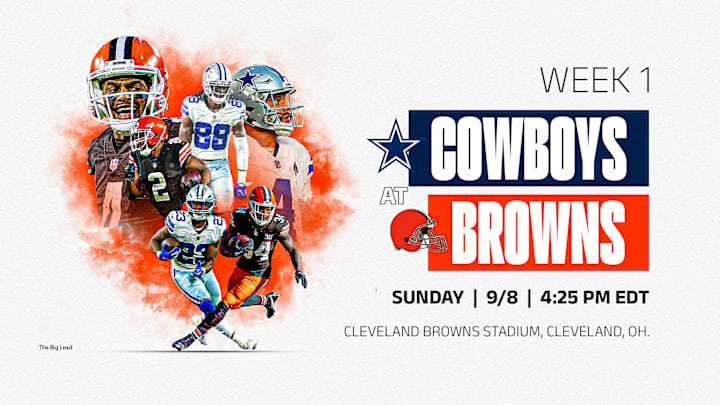 Week 1 Cowboys vs Browns