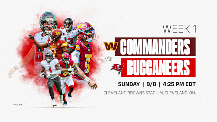 Week 1 Commanders vs Buccaneers