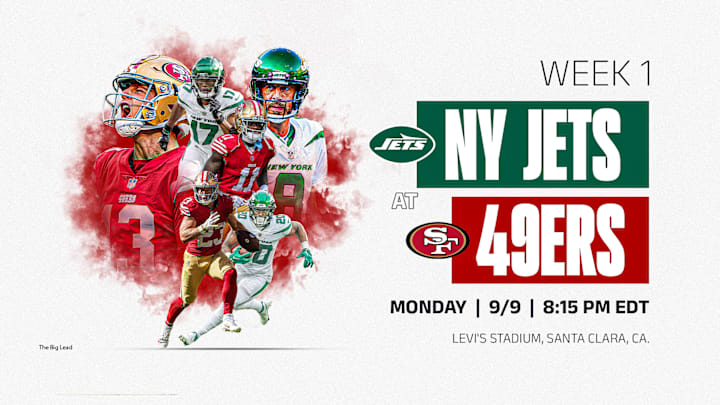 Week 1 MNF Jets vs. 49ers