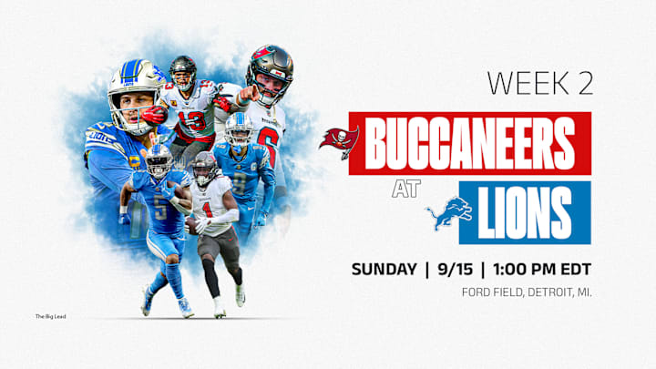 Week 2 Buccaneers vs Lions