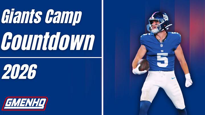 New York Giants wide receiver Dalen Cambre
