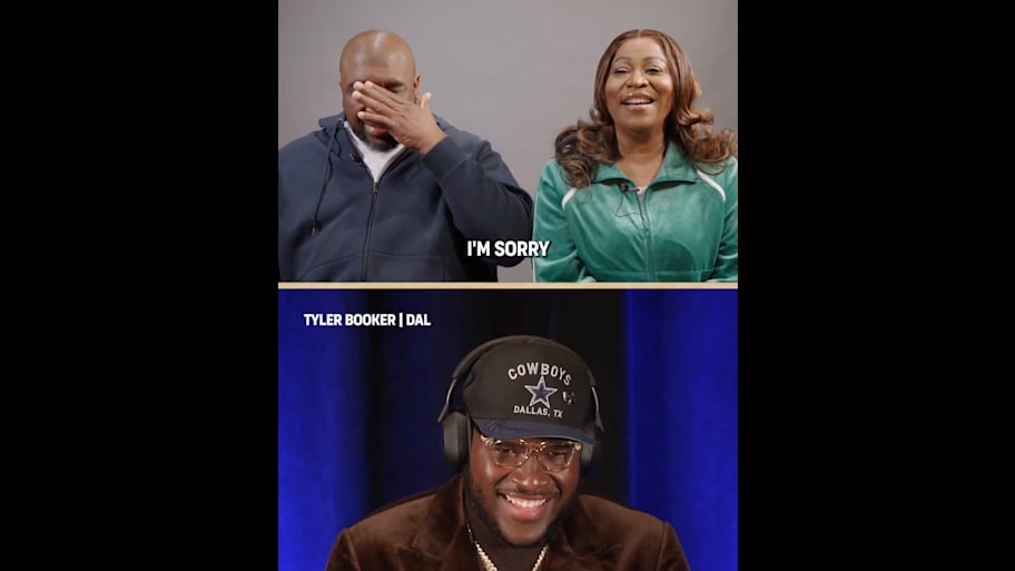 NFL draftees react to video messages from loved ones congratulating them on making the league. | @NFL / X