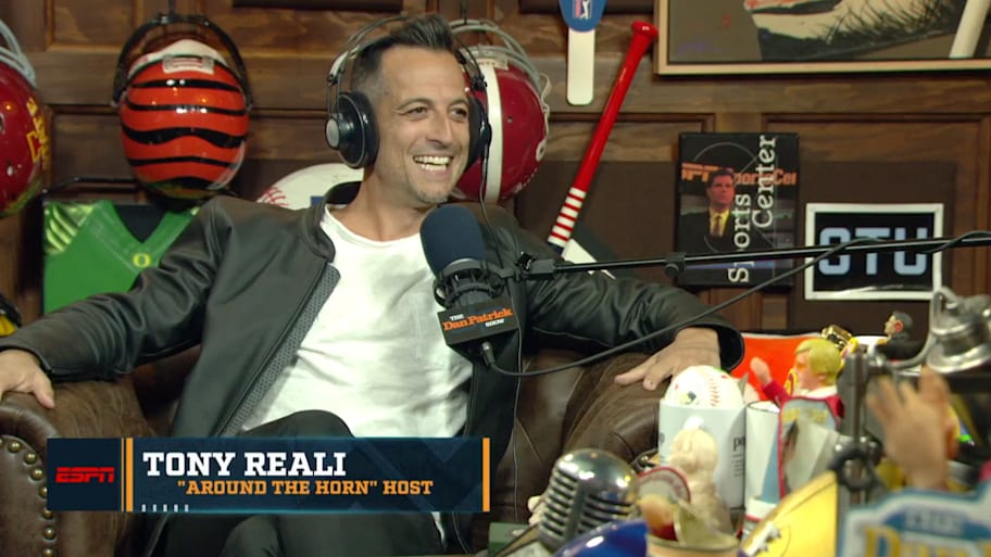 Tony Reali appears as a guest on the ‘Dan Patrick Show.’ | @dpshow / X