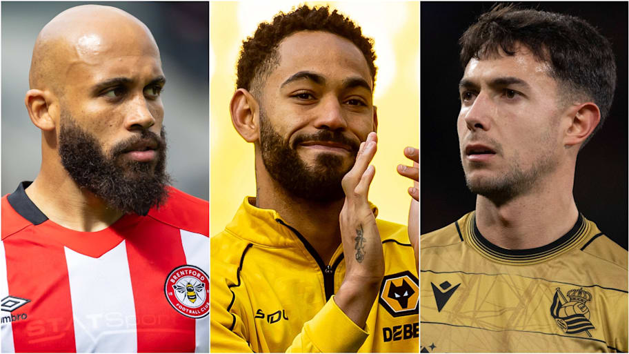 Bryan Mbeumo, Matheus Cunha and Martin Zubimendi headline the transfer gossip. | IMAGO/Colorsport/Pro Sports Images/Visionhaus