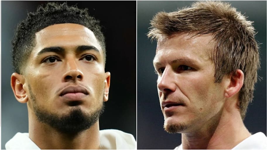 Jude Bellingham and David Beckham are in an exclusive club. | IMAGO/ NurPhoto|Ulmer