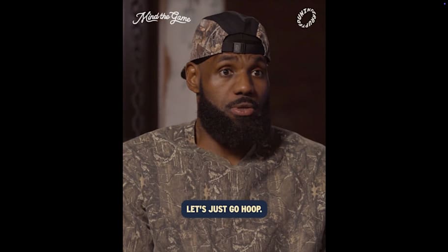 LeBron James speaks on the ‘Mind the Game’ podcast. | @mindthegamepod / X