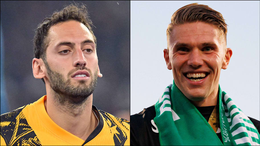 Hakan Çalhanoğlu and Viktor Gyökeres both feature in today’s gossip. | IMAGO/Gonzales Photo/Maciej Rogowski