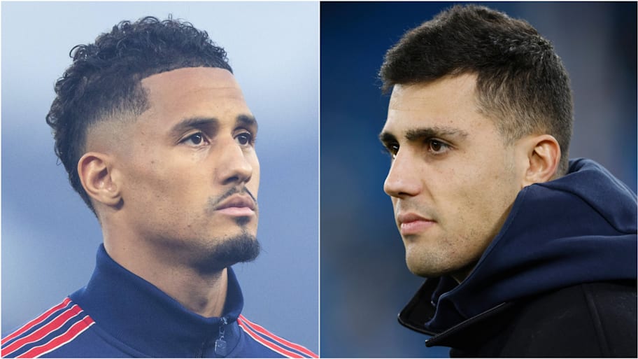 William Saliba (left) and Rodri headline today’s gossip. | IMAGO/NurPhoto/Sportsphoto