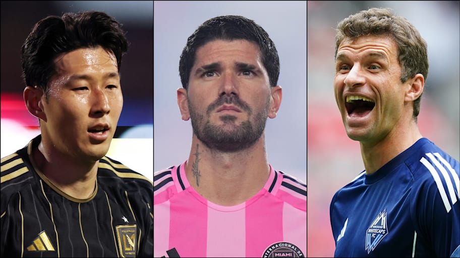Son Heung-min, Rodrigo de Paul and Thomas Müller all joined MLS this summer. | Omar Vega/Rich Storry/Rich Lam/Getty Images