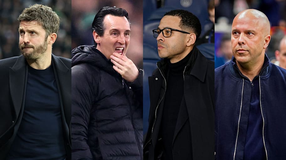 Michael Carrick, Unai Emery, Liam Rosenior, Arne Slot
