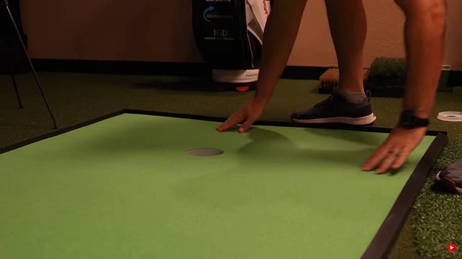 BirdieBall RollTech Putting Mat