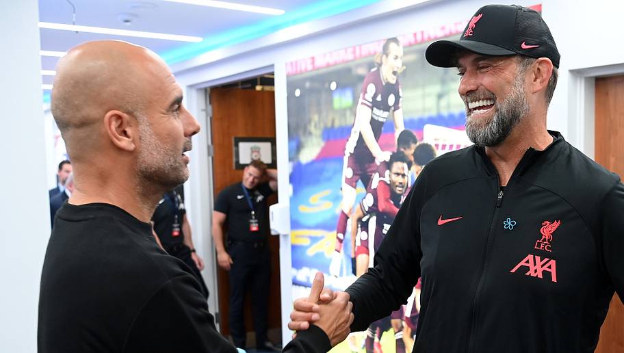 Pep Guardiola and Jurgen Klopp