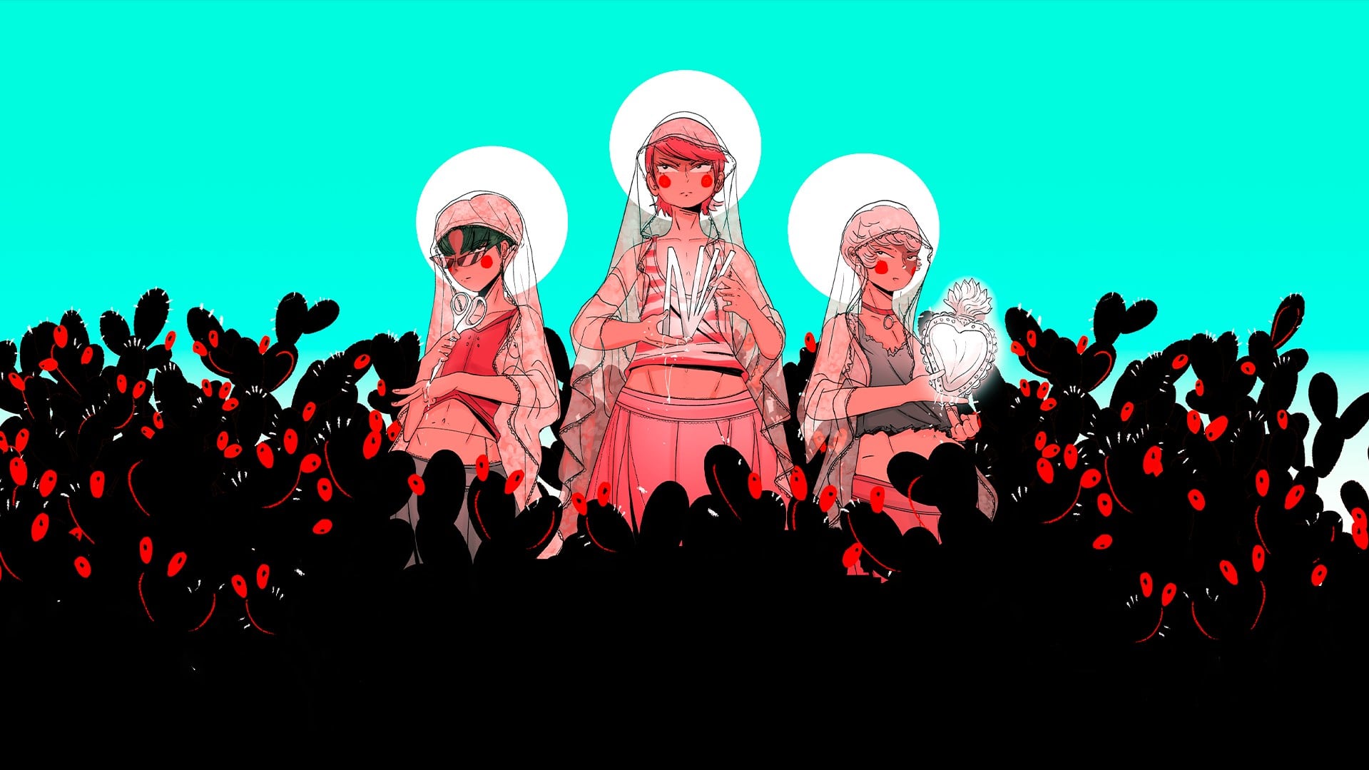 Mediterranea Inferno video game key art