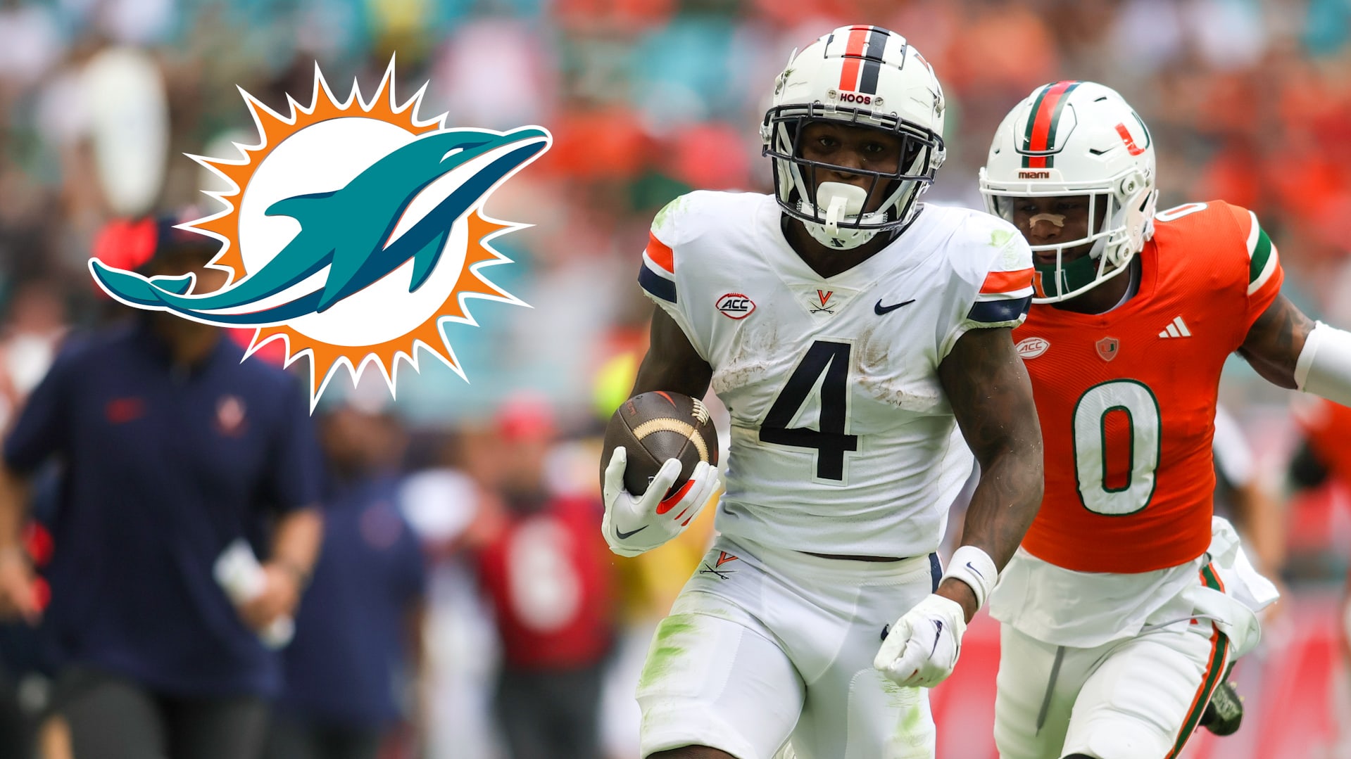 Virginia WR Malik Washington Selected by Miami Dolphins in 6th Round of NFL Draft