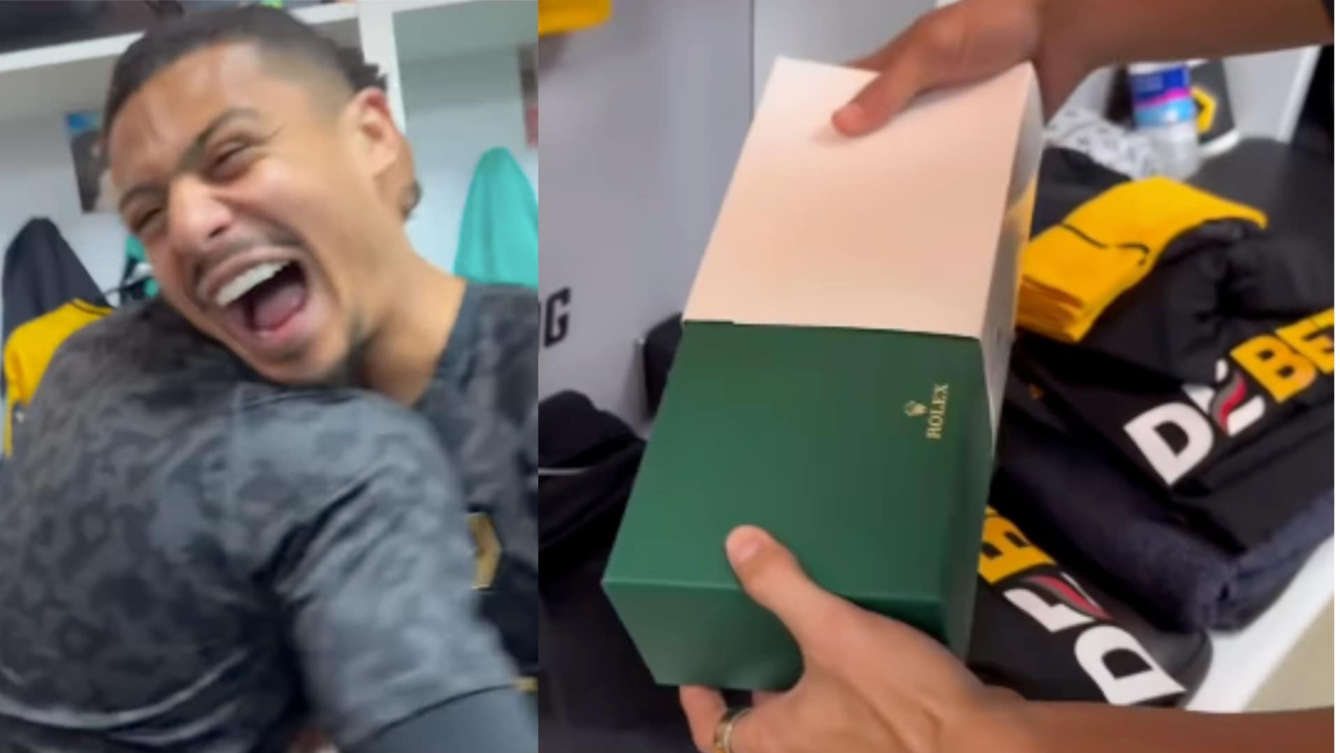Cunha bought Andre and Joao Gomes Rolex watches.