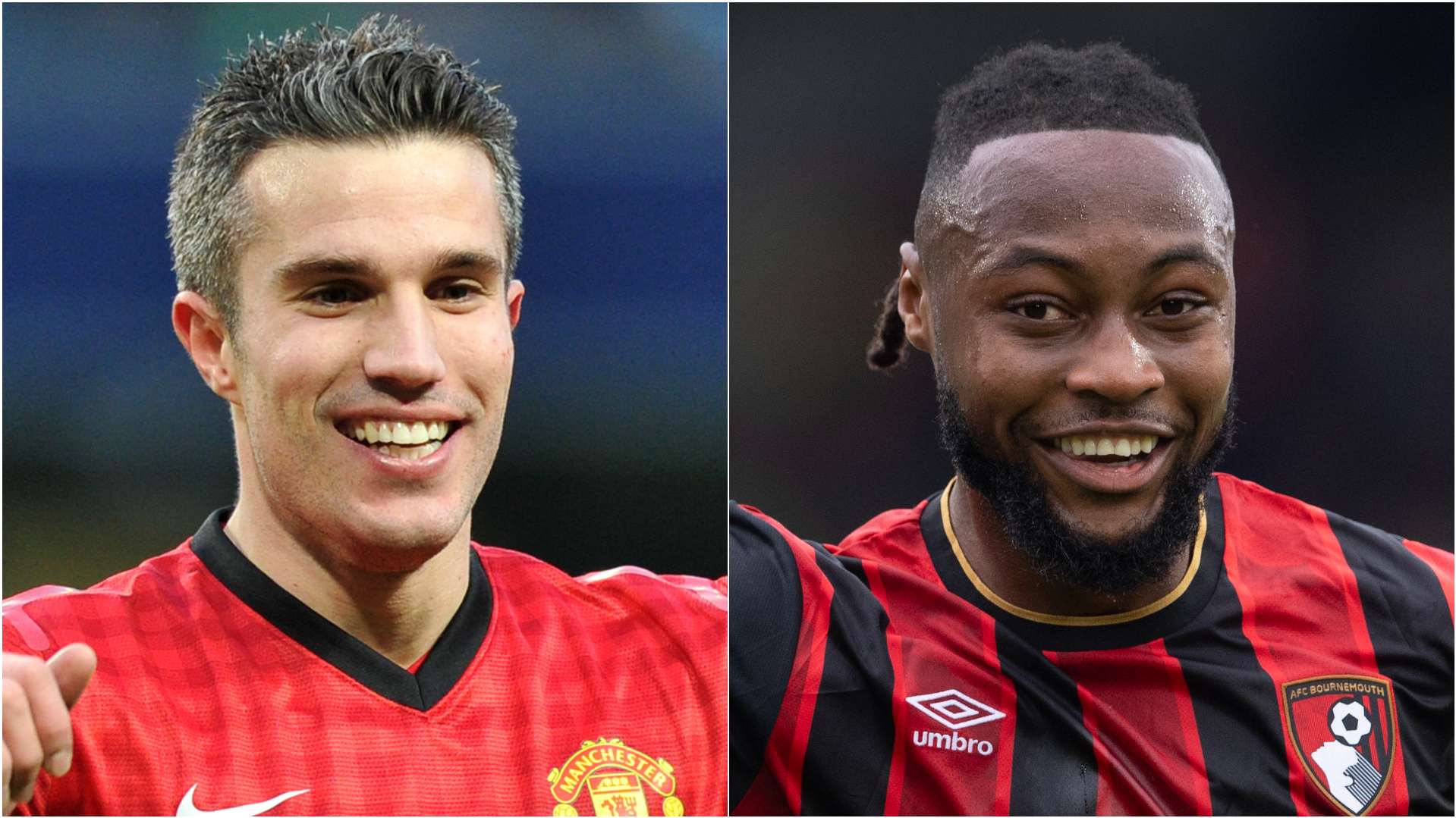 โรบิน ฟาน เพอร์ซี (ซ้าย) และอองตวน เซเมนโย