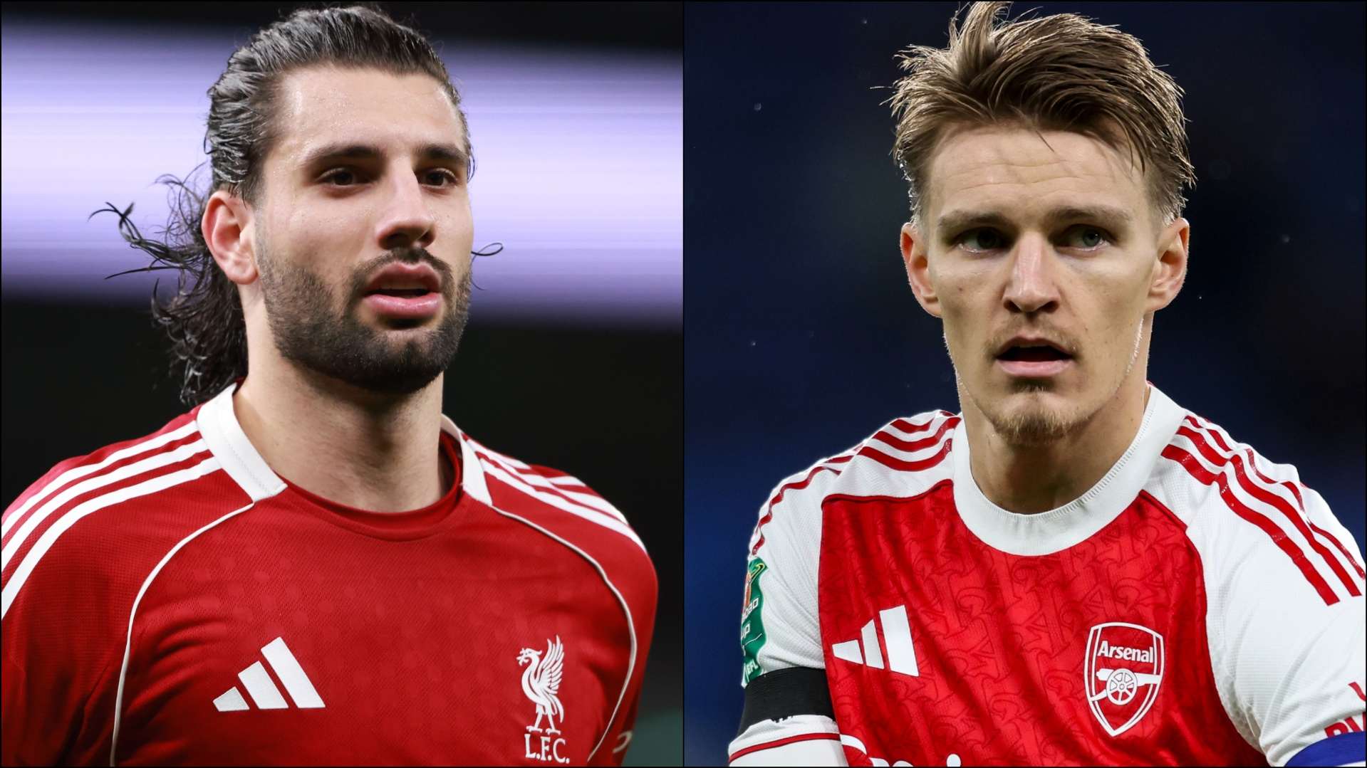 Dominik Szoboszlai and Martin Ødegaard