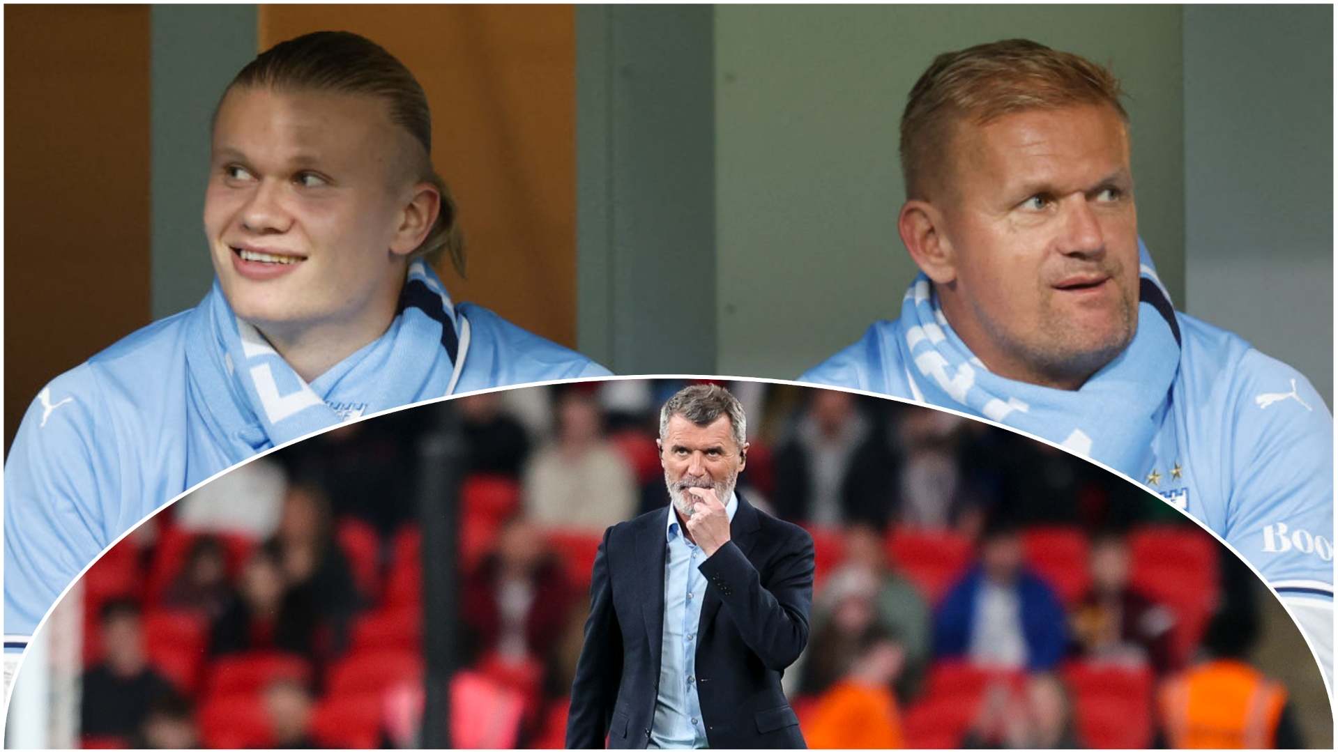 เอร์ลิง ฮาลันด์, อัลฟ์-อิงเก้ ฮาลันด์, รอย คีน