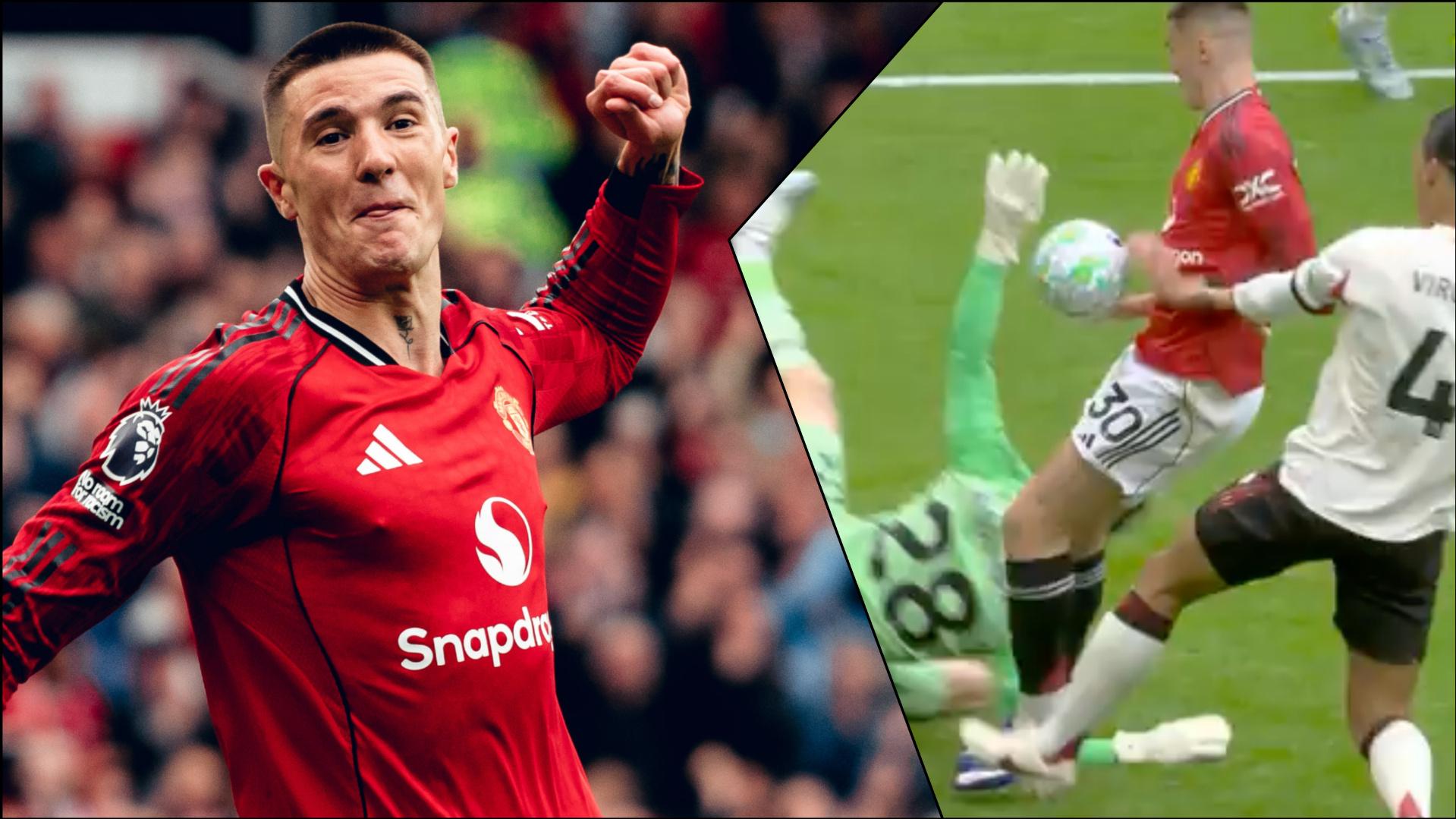Why Benjamin Sesko's 'Hand of God' Goal vs. Liverpool Was Allowed to Stand