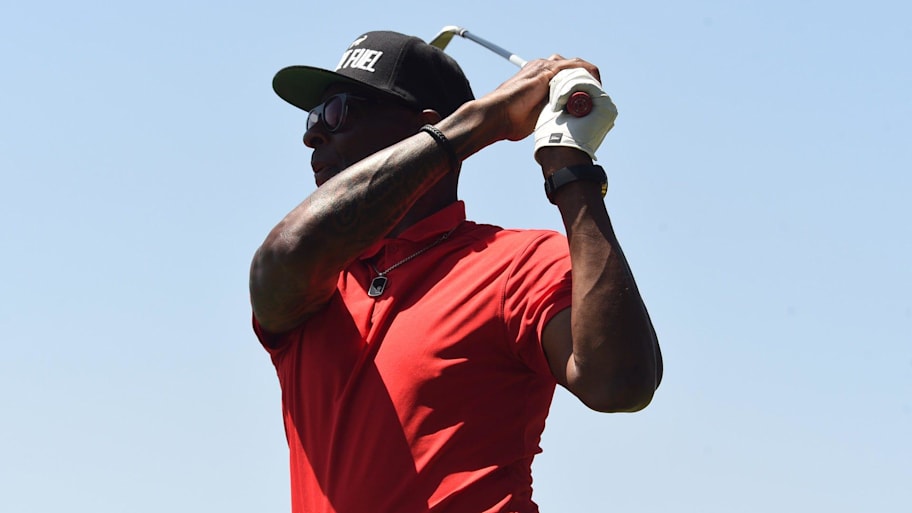 Jerry Rice discussed his thoughts on the 2025 San Francisco 49ers while at the American Century Championship | Jason Bean/RGJ / USA TODAY NETWORK via Imagn Images