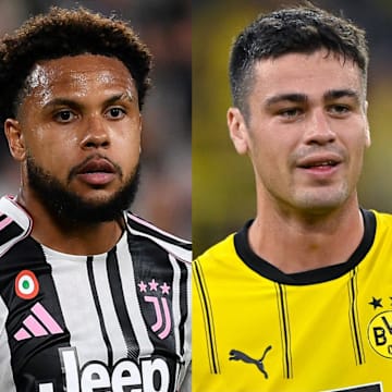 Weston McKennie (left), Gio Reyna (middle) and Tim Weah (right) won't be at Gold Cup this summer.