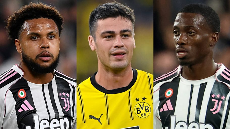 Weston McKennie (left), Gio Reyna (middle) and Tim Weah (right) won't be at Gold Cup this summer. | IMAGO/IPA Sport/RHR-foto/Buzzi
