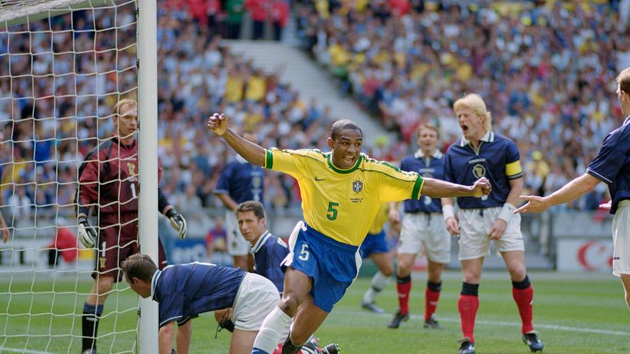 César Sampaio Scotland goal 1998